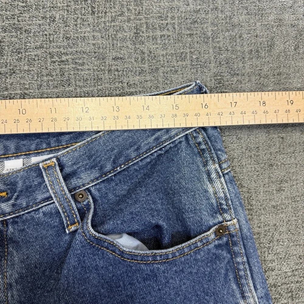 Cinch Jeans Mens 33x36* (32x34) Blue‎ Denim Straight Leg Western Cowboy